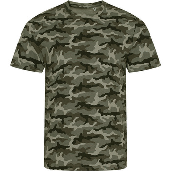 Textiel Heren T-shirts met lange mouwen Awdis JT034 Groen