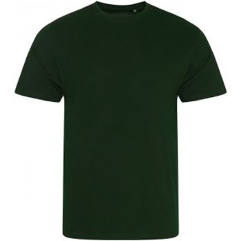 Textiel Heren T-shirts met lange mouwen Ecologie EA001 Groen