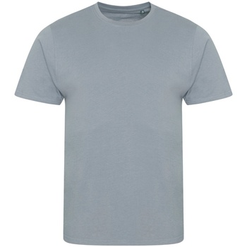 Textiel Heren T-shirts met lange mouwen Ecologie EA001 Blauw