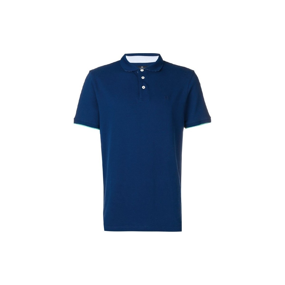 Textiel Heren T-shirts & Polo’s Hackett  Blauw