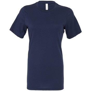 Textiel Dames T-shirts met lange mouwen Bella + Canvas BL6400 Blauw