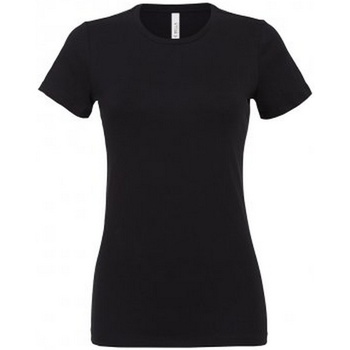 Textiel Dames T-shirts met lange mouwen Bella + Canvas BL6400 Zwart