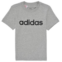 Textiel Jongens T-shirts korte mouwen adidas Performance YB E LIN TEE Grijs