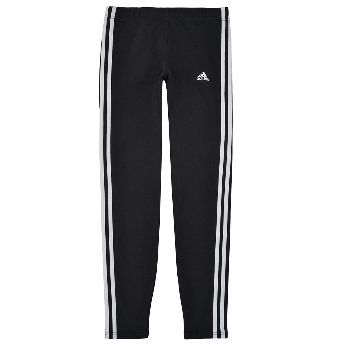 adidas Meisjes' Badge Of Sport 3-Stripes Legging Junior - Black / White