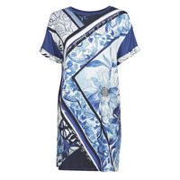 Textiel Dames Korte jurken Desigual SOLIMAR Blauw