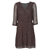 Textiel Dames Korte jurken Moony Mood NOULINE Zwart / Rood