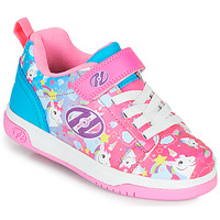 Schoenen Meisjes Schoenen met wieltjes Heelys DUAL UP X2 Roze / Blauw