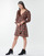 Textiel Dames Korte jurken Betty London NOMIM Zwart / Rood
