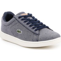 Schoenen Dames Lage sneakers Lacoste Carnaby Evo 218 3 SPW 7-35SPW0018B98 navy , white
