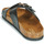 Schoenen Dames Leren slippers Only MAXI 2 Zwart