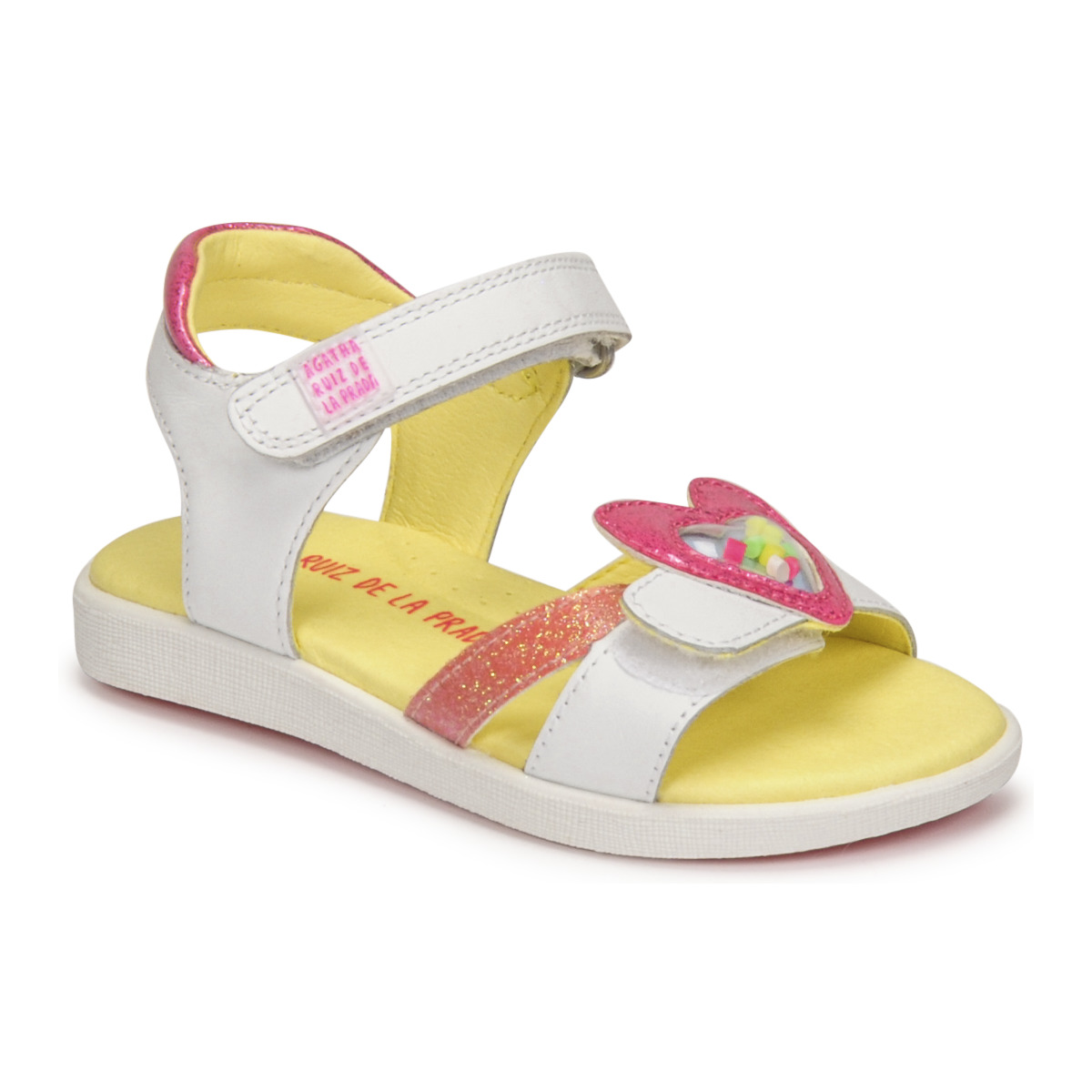 Schoenen Meisjes Sandalen / Open schoenen Agatha Ruiz de la Prada AITANA Wit