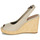 Schoenen Dames Sandalen / Open schoenen Tommy Hilfiger ICONIC ELENA SLING BACK WEDGE Taupe