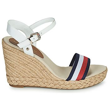 Tommy Hilfiger SHIMMERY RIBBON HIGH WEDGE Wit
