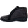 Schoenen Dames Leren slippers Emanuela 2302 VOX NERO Zwart