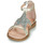 Schoenen Meisjes Sandalen / Open schoenen Acebo's 9895GE-PLATINO-J Goud