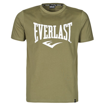 Textiel Heren T-shirts korte mouwen Everlast EVL- BASIC TEE-RUSSEL Kaki