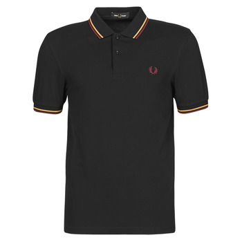 Textiel Heren Polo's korte mouwen Fred Perry TWIN TIPPED FRED PERRY SHIRT Zwart