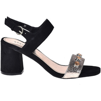 Schoenen Dames Sandalen / Open schoenen Apepazza PRS04 Zwart