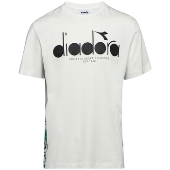 Textiel Heren T-shirts korte mouwen Diadora 502176630 Beige