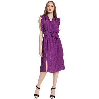 Textiel Dames Lange jurken Gaudi 011BD15004 Violet