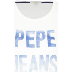Textiel Dames T-shirts korte mouwen Pepe jeans PL504442 Beige