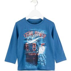 Textiel Kinderen T-shirts met lange mouwen Losan 725 1203AC Blauw