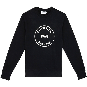 Textiel Heren Sweaters / Sweatshirts Calvin Klein Jeans K10K104548 Zwart