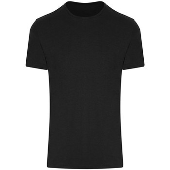 Textiel T-shirts met lange mouwen Awdis JC110 Zwart
