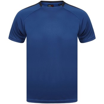Textiel T-shirts met lange mouwen Finden & Hales LV290 Blauw