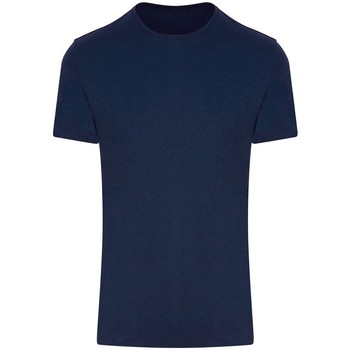 Textiel T-shirts met lange mouwen Awdis JC110 Blauw