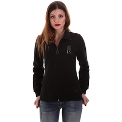 Textiel Dames Sweaters / Sweatshirts Key Up 5EG20 0001 Zwart