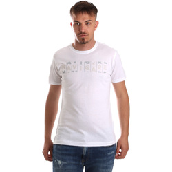 Textiel Heren T-shirts korte mouwen Navigare NV31081 Wit