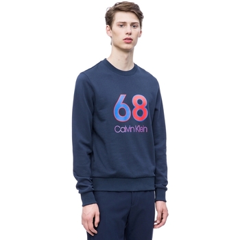 Textiel Heren Sweaters / Sweatshirts Calvin Klein Jeans K10K102981 Blauw