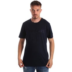 Textiel Heren T-shirts korte mouwen Navigare NV31070 Blauw