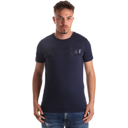 Textiel Heren T-shirts korte mouwen Navigare NV31081 Blauw
