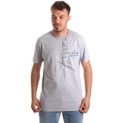 Textiel Heren T-shirts korte mouwen Navigare NV31085AD Grijs