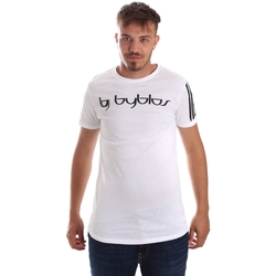 Textiel Heren T-shirts korte mouwen Byblos Blu 2MT0016 TE0046 Wit