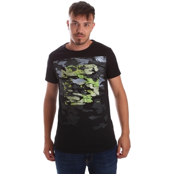 Textiel Heren T-shirts korte mouwen Byblos Blu 2MT0017 TE0045 Zwart