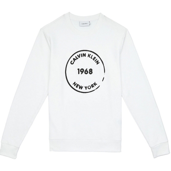 Textiel Heren Sweaters / Sweatshirts Calvin Klein Jeans K10K104548 Wit