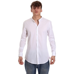 Textiel Heren Overhemden lange mouwen Gaudi 011BU45013 Wit
