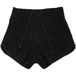 Textiel Dames Korte broeken / Bermuda's Versace A3HVB18513967899 Zwart