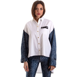 Textiel Dames Overhemden Versace B0HVB606S0683904 Wit