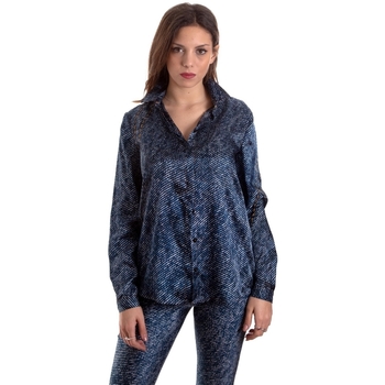 Textiel Dames Overhemden Versace B0HVB601S0683904 Blauw