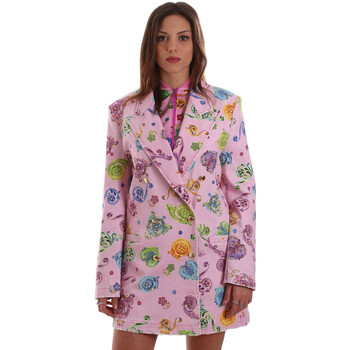 Textiel Dames Jasjes / Blazers Versace C2HVB507SN75SK69 Roze