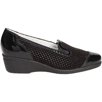 Schoenen Dames Mocassins Grace Shoes E8014 Zwart