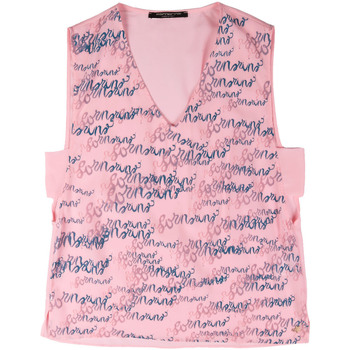 Textiel Dames Mouwloze tops Fornarina BERT486C97366 Roze
