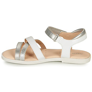 Geox SANDAL KARLY GIRL Wit / Zilver
