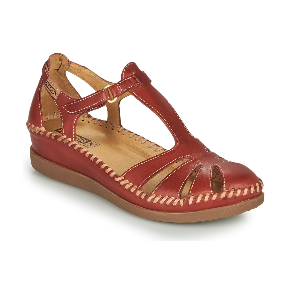 Pikolinos Cadaques W8K-0802 - dames sandaal - rood - maat 39 (EU) 6 (UK)