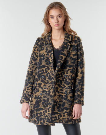 Textiel Dames Wind jackets Deeluxe LEA Bruin / Zwart