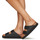 Schoenen Dames Leren slippers Papillio ARIZONA GROOVED Zwart